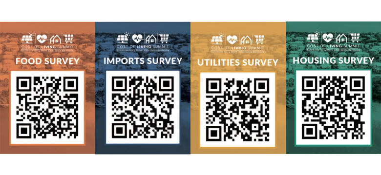 Cost of Living QR Codes