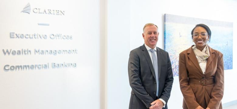 Min Lightbourne Clarien Bank Meeting