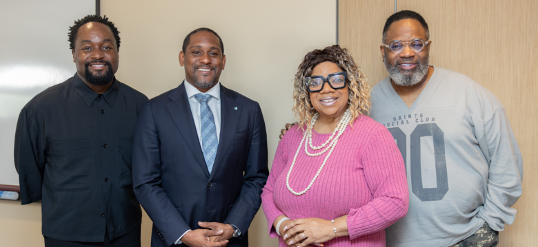 Ministry Meets with Bishop Hezekiah Walker
