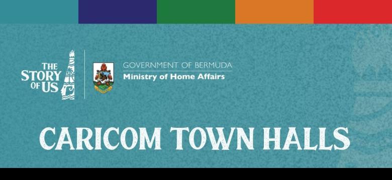 CARICOM Town Halls May 2026 header